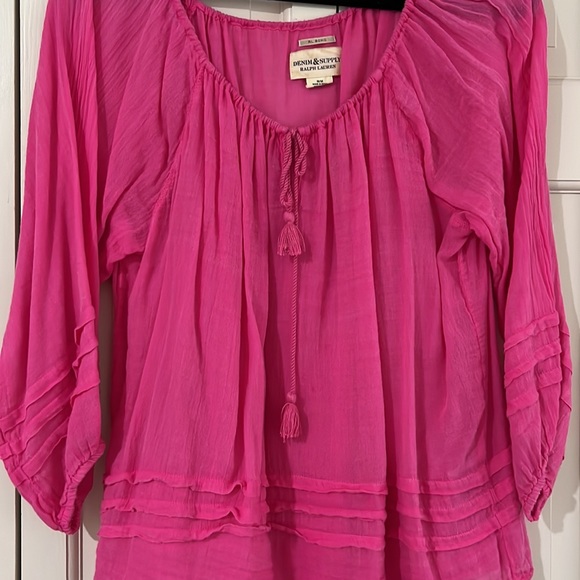 Ralph Lauren, Hot pink top - Picture 2 of 5